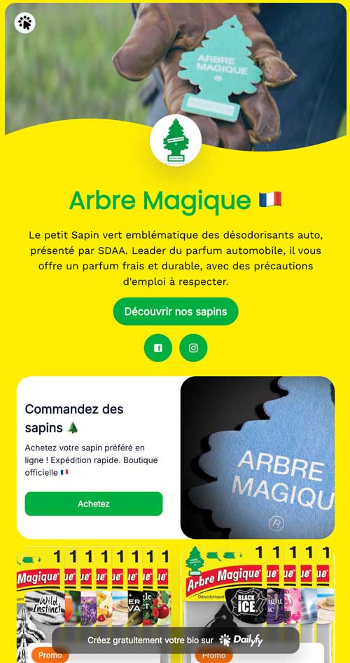 Arbre Magique France