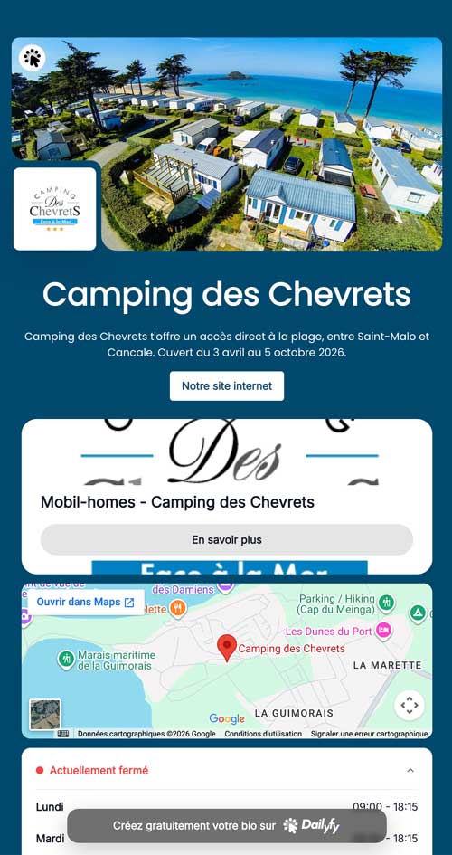 Camping des Chevrets