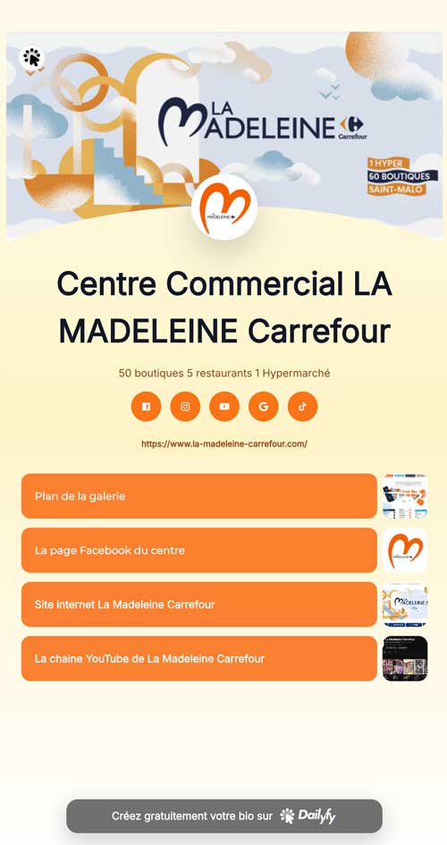 La Madeleine Carrefour