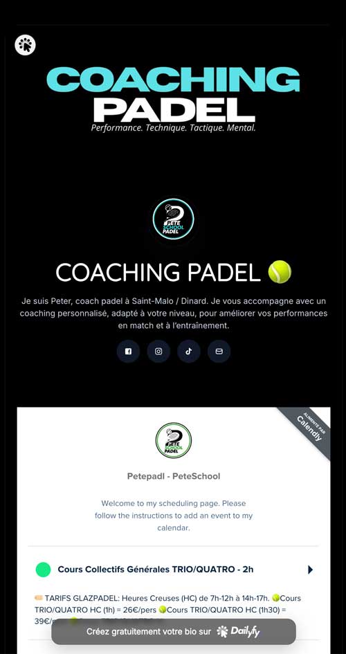 Pete Padel School